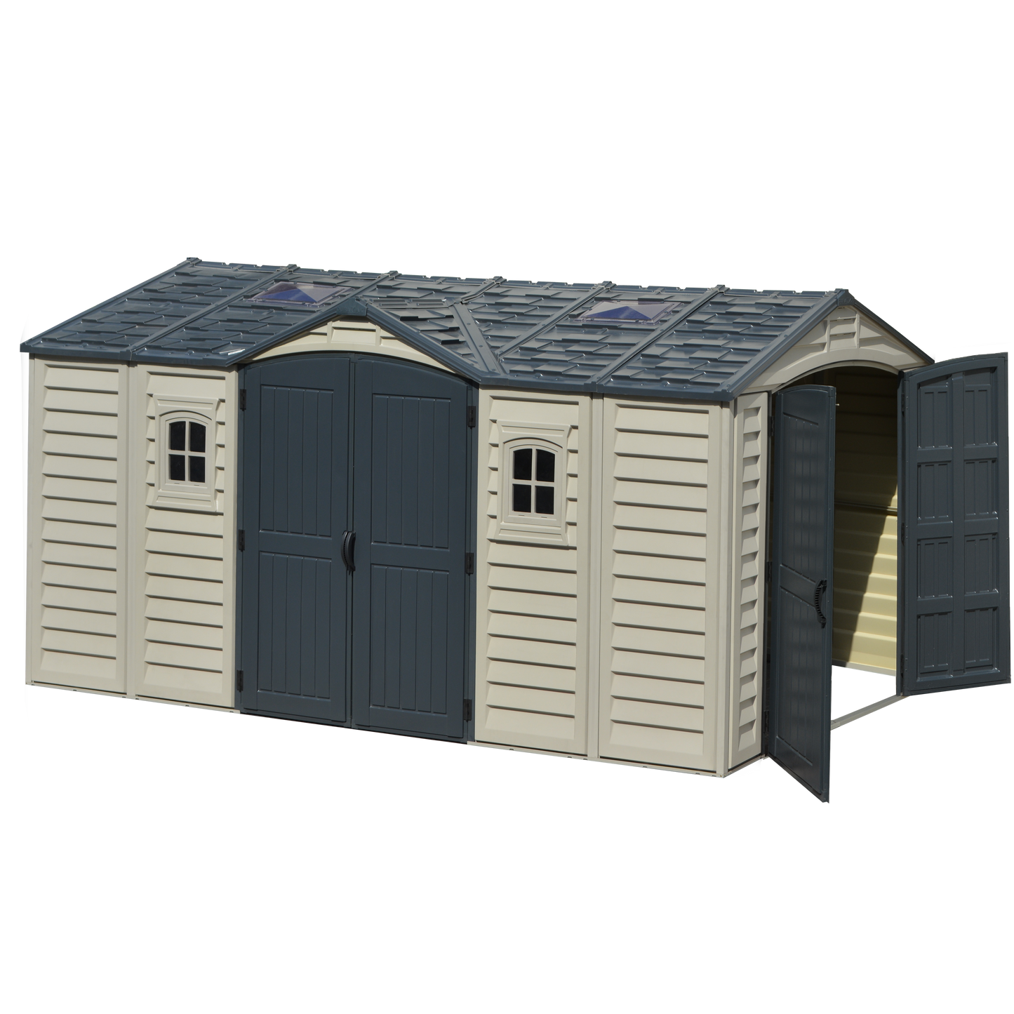Duramax Apex Pro PLUS 4.77 x 2.40 m Plastic Shed