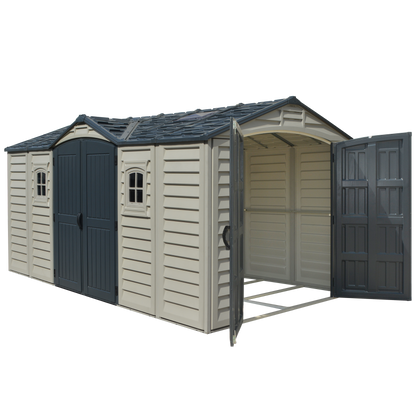 Duramax Apex Pro PLUS 4.77 x 2.40 m Plastic Shed