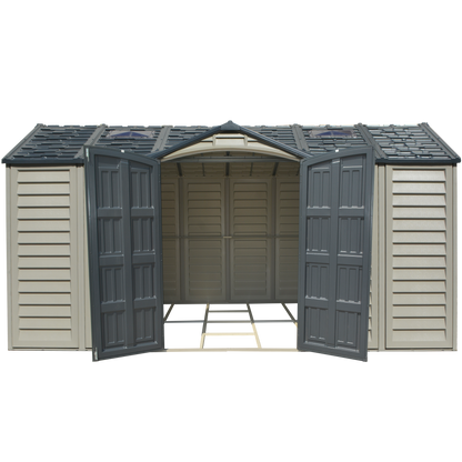 Duramax Apex Pro PLUS 4.77 x 2.40 m Plastic Shed
