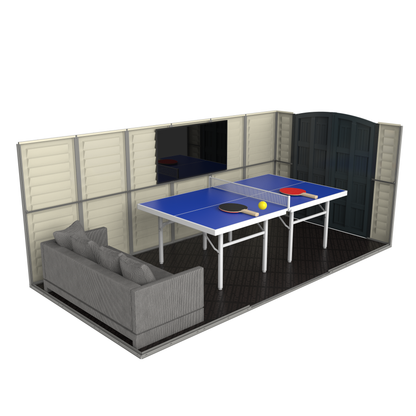 Duramax Apex Pro PLUS 4.77 x 2.40 m Plastic Shed