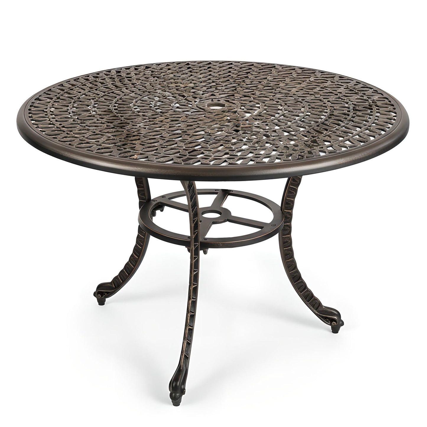 Harmon 41" Round Outdoor Dining Table for Patio