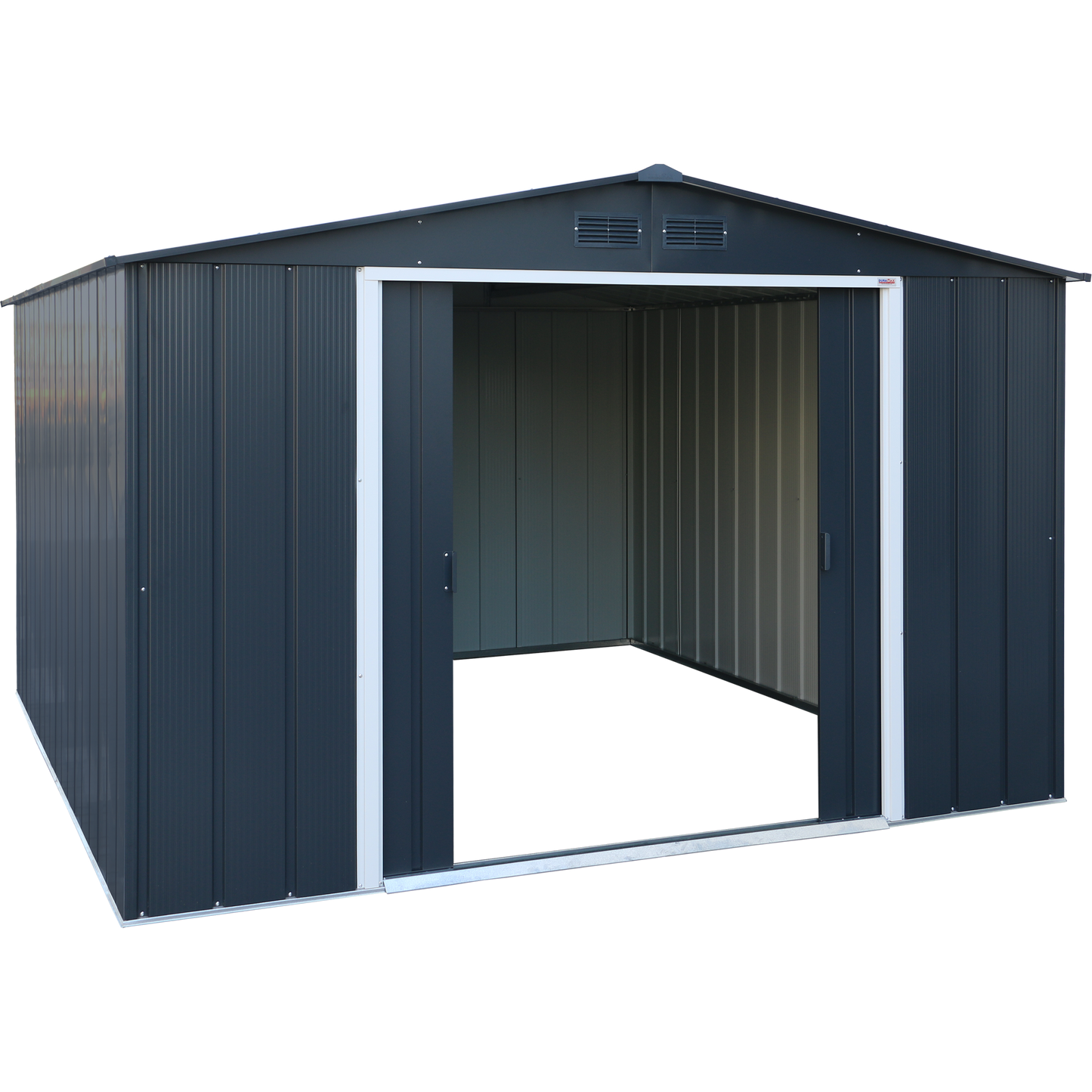 Duramax ECO 3.12 x 3.54 m Metal Shed - Anthracite