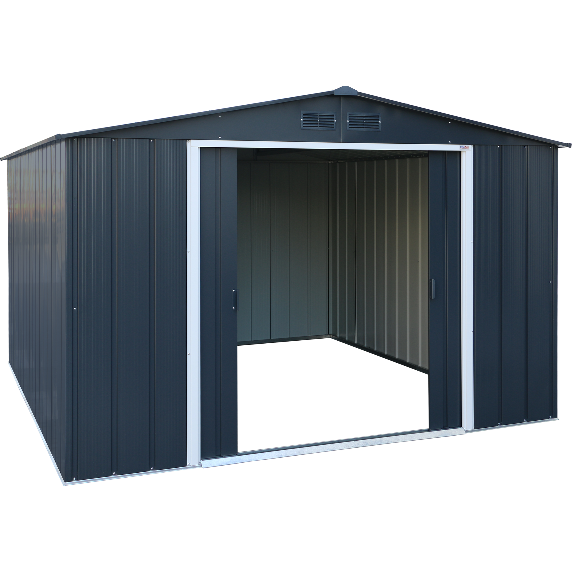 Duramax ECO 3.12 x 3.54 m Metal Shed - Anthracite