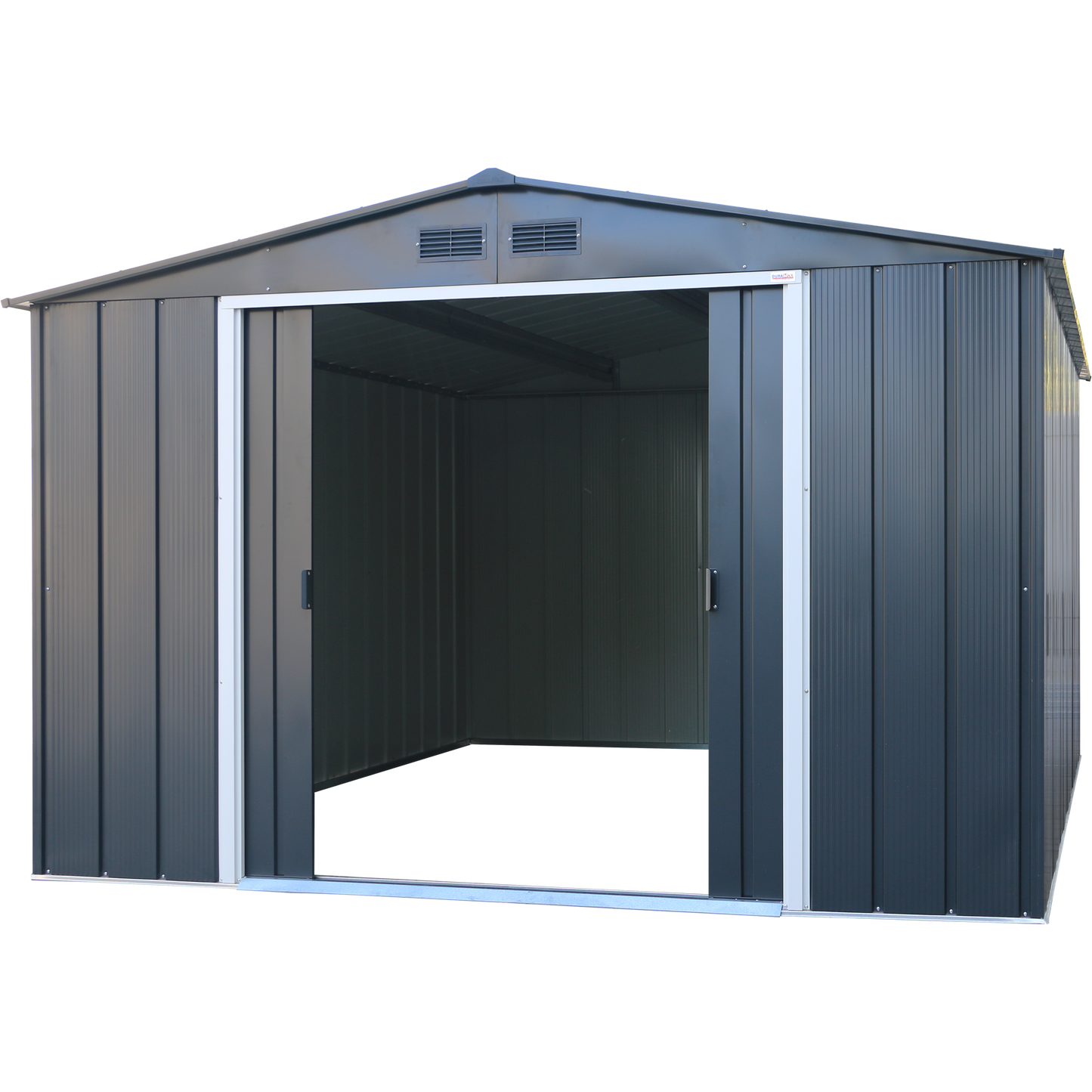 Duramax ECO 3.12 x 3.54 m Metal Shed - Anthracite