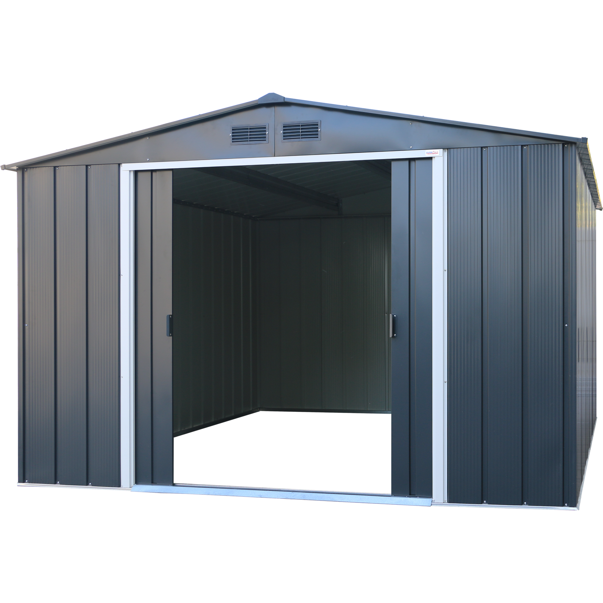 Duramax ECO 3.12 x 3.54 m Metal Shed - Anthracite