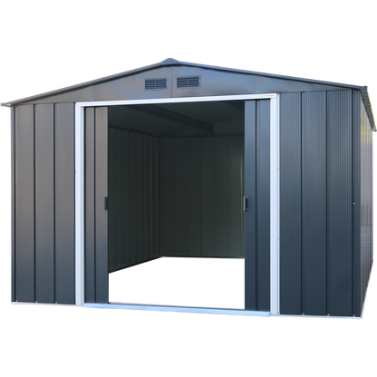 Duramax ECO 3.12 x 3.54 m Metal Shed - Anthracite