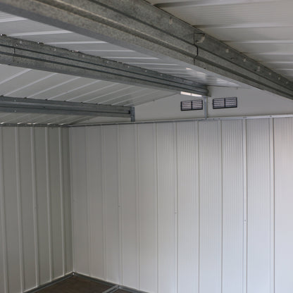 Duramax ECO 3.12 x 2.34 m Metal Shed - Anthracite