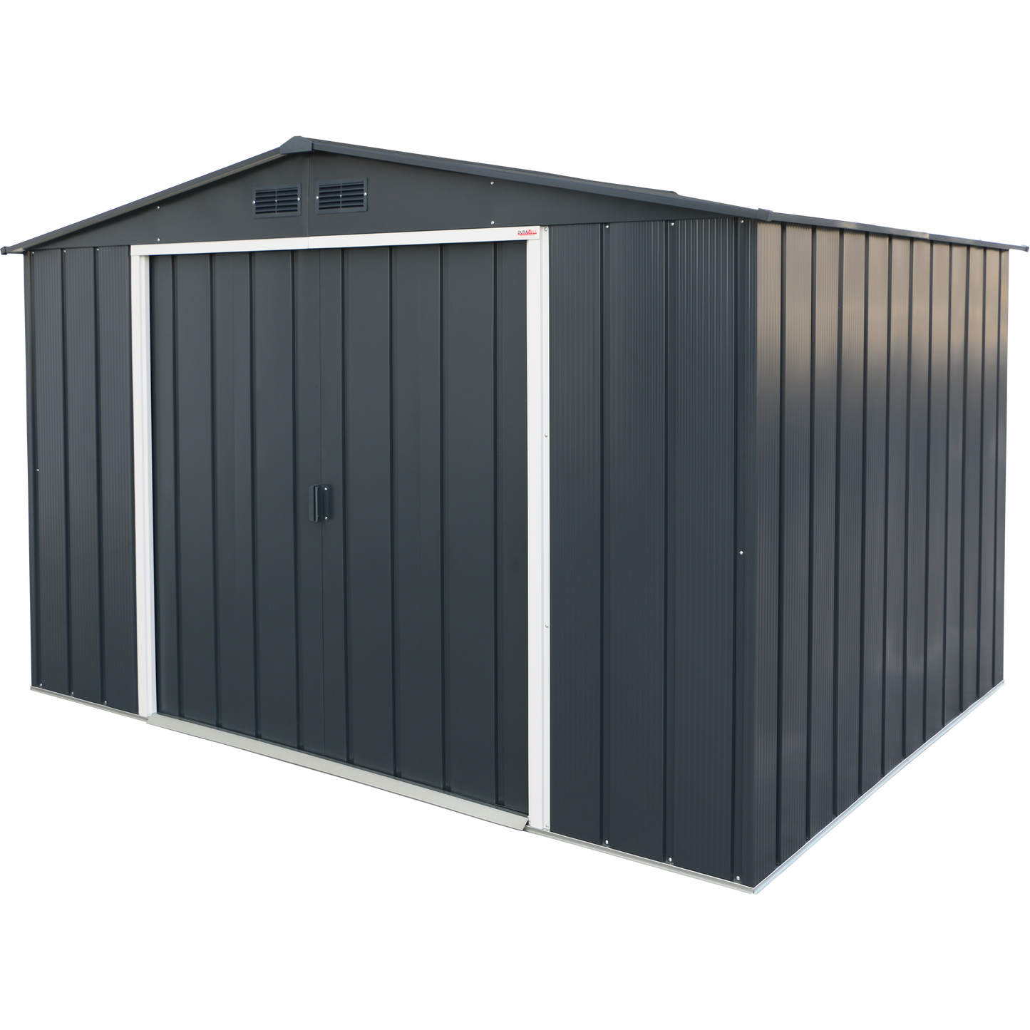 Duramax ECO 3.12 x 2.34 m Metal Shed - Anthracite