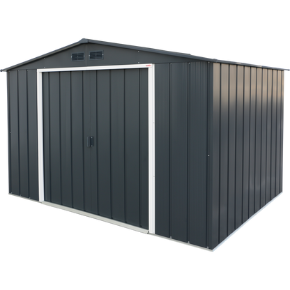 Duramax ECO 3.12 x 2.34 m Metal Shed - Anthracite