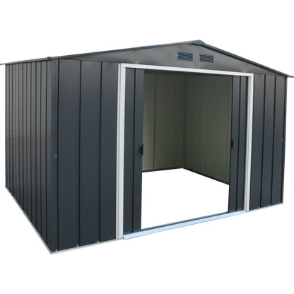 Duramax ECO 3.12 x 2.34 m Metal Shed - Anthracite