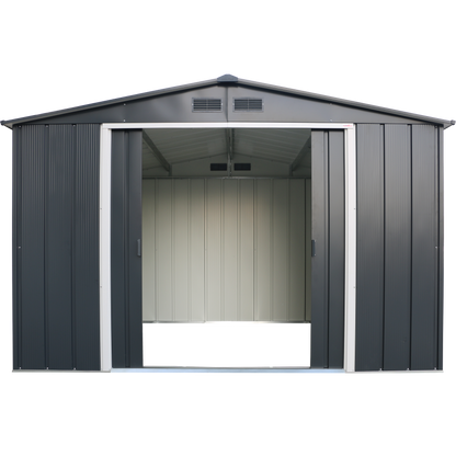 Duramax ECO 3.12 x 2.34 m Metal Shed - Anthracite