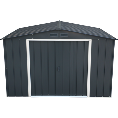 Duramax ECO 3.12 x 2.34 m Metal Shed - Anthracite