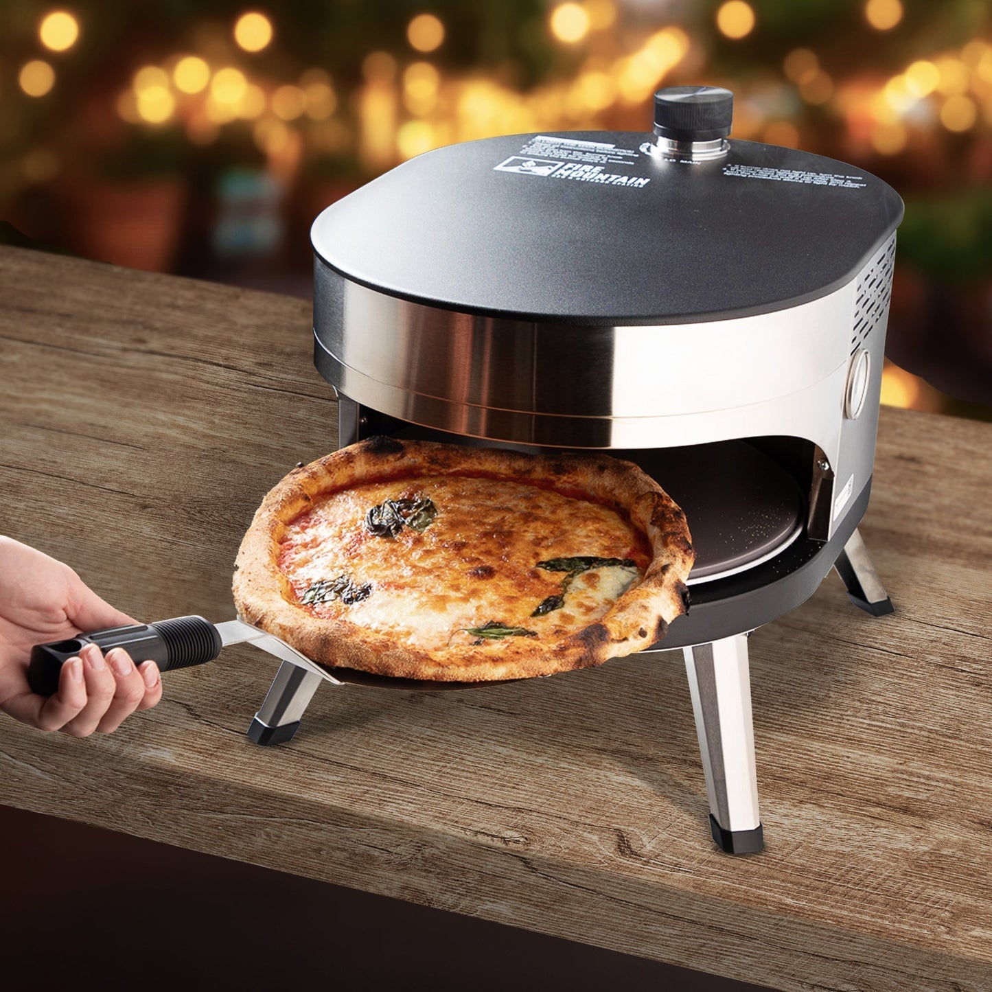 Fire Mountain Outdoor Portable Gas Pizza Oven