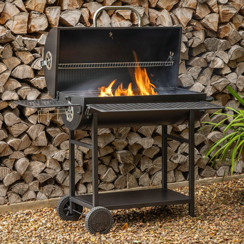 Fire Mountain Bromo Barrel Charcoal BBQ