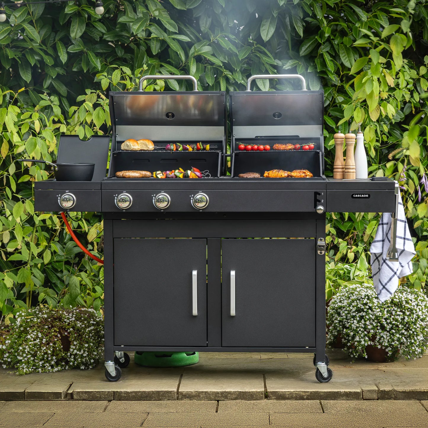 Fire Mountain Cascade Dual Fuel BBQ