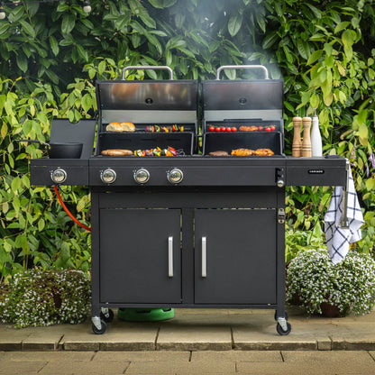 Fire Mountain Cascade Dual Fuel BBQ