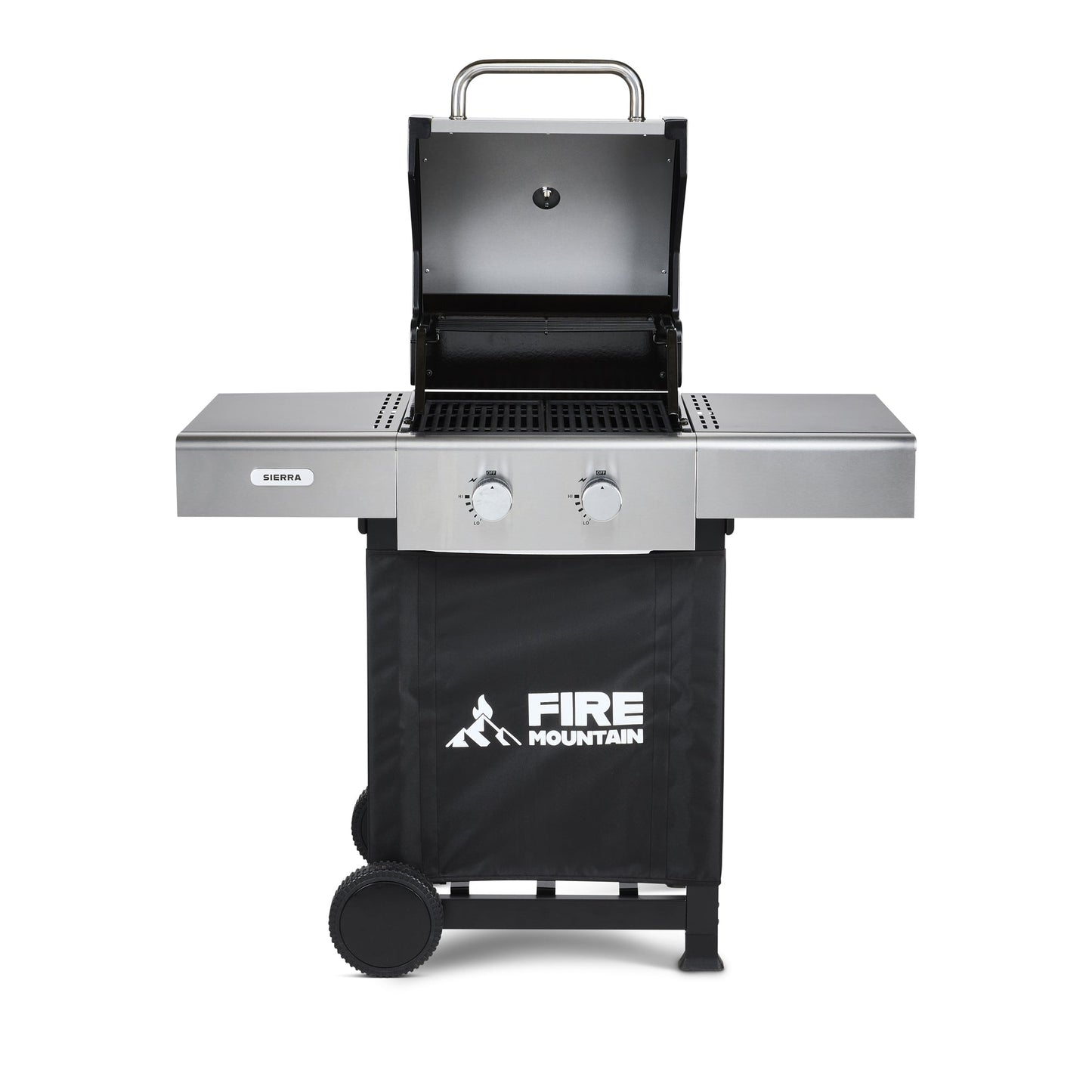 Fire Mountain Sierra 2 Burner Stainless Steel Gas BBQ