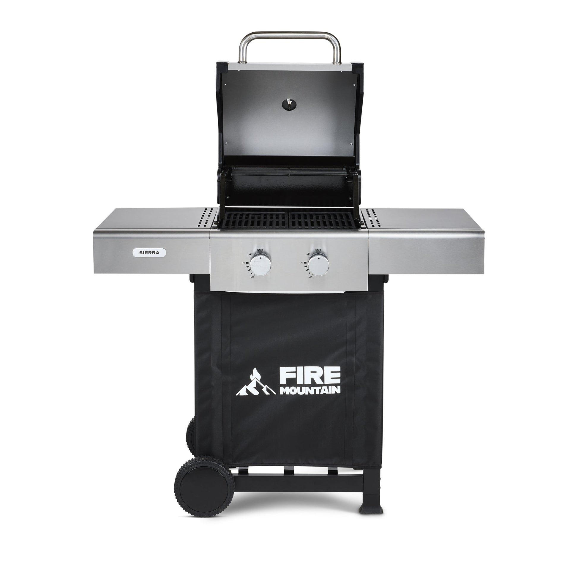 Fire Mountain Sierra 2 Burner Stainless Steel Gas BBQ
