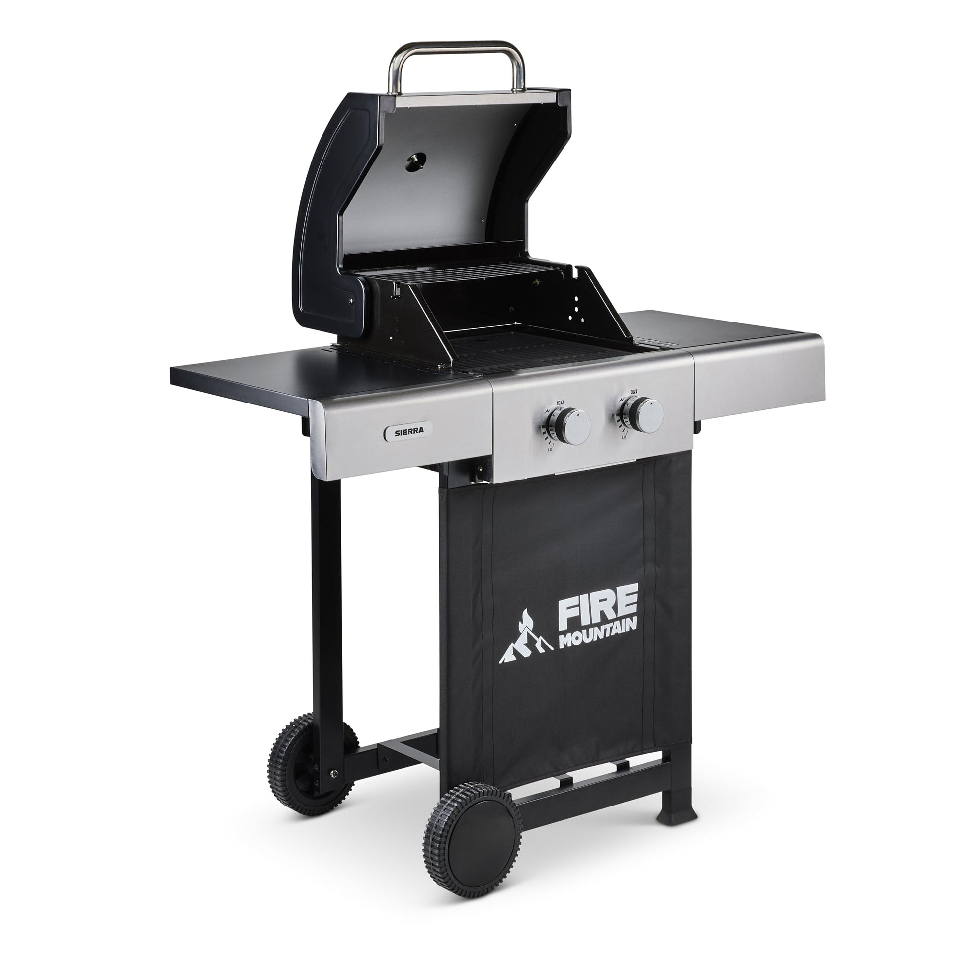 Fire Mountain Sierra 2 Burner Stainless Steel Gas BBQ