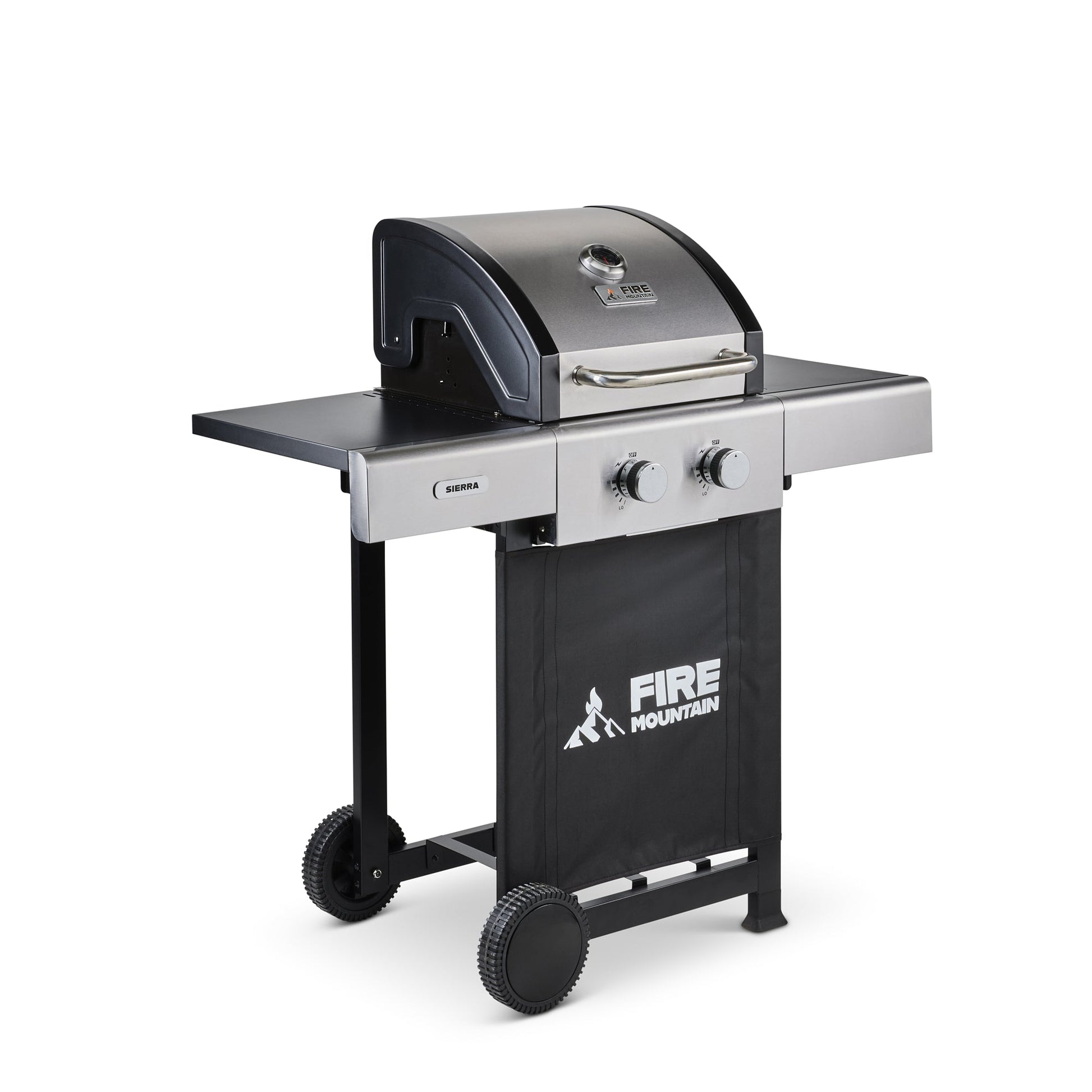 Fire Mountain Sierra 2 Burner Stainless Steel Gas BBQ