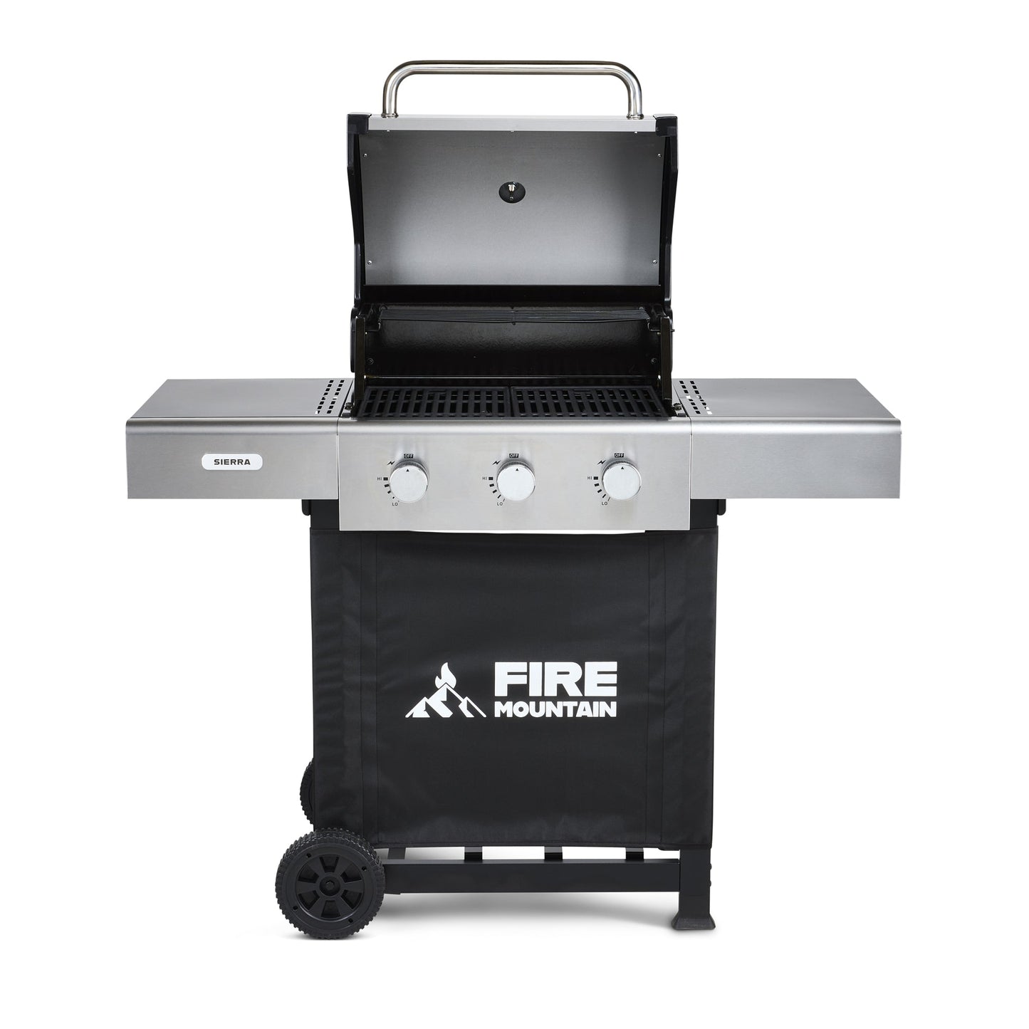 Fire Mountain Sierra 3 Burner Stainless Steel Gas BBQ