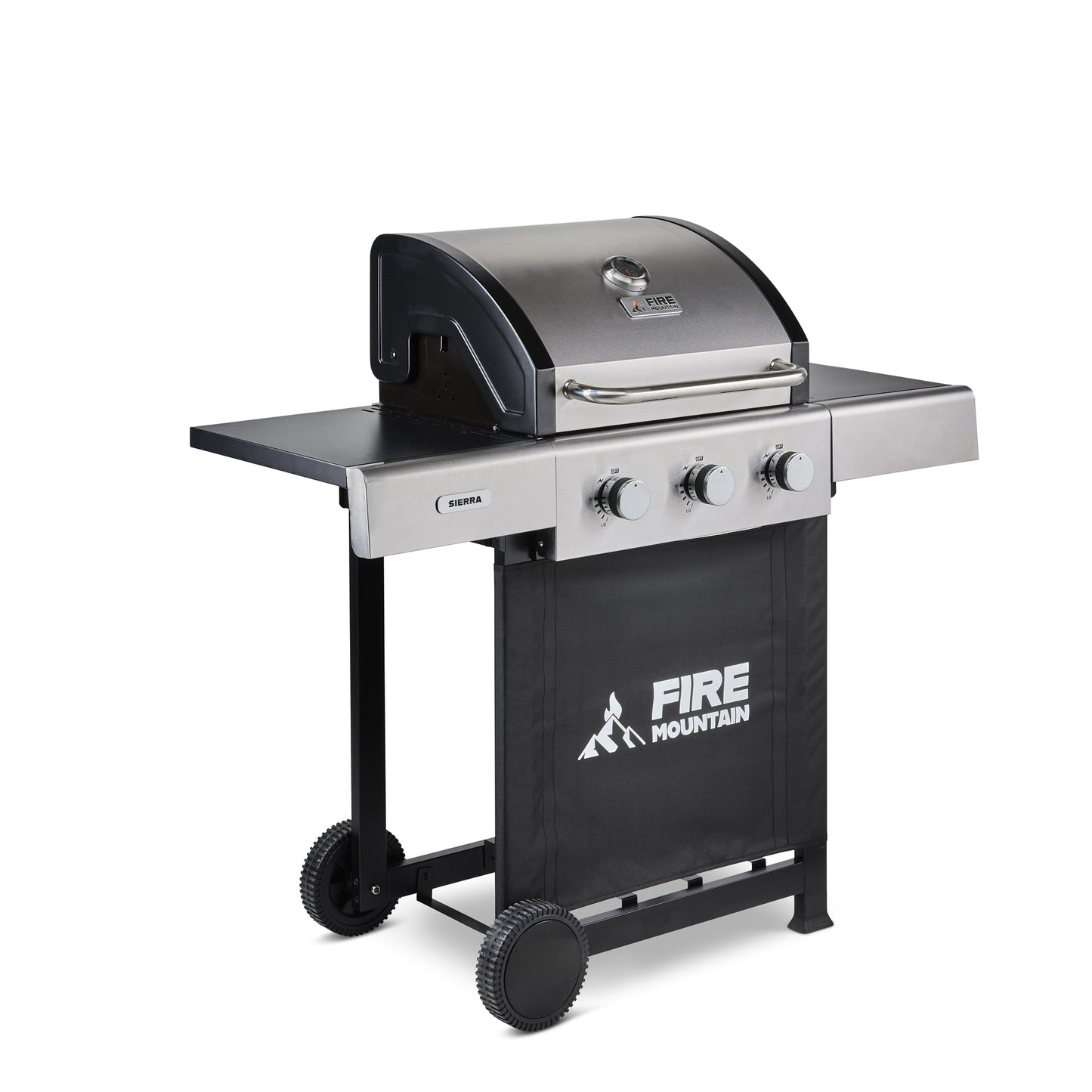 Fire Mountain Sierra 3 Burner Stainless Steel Gas BBQ