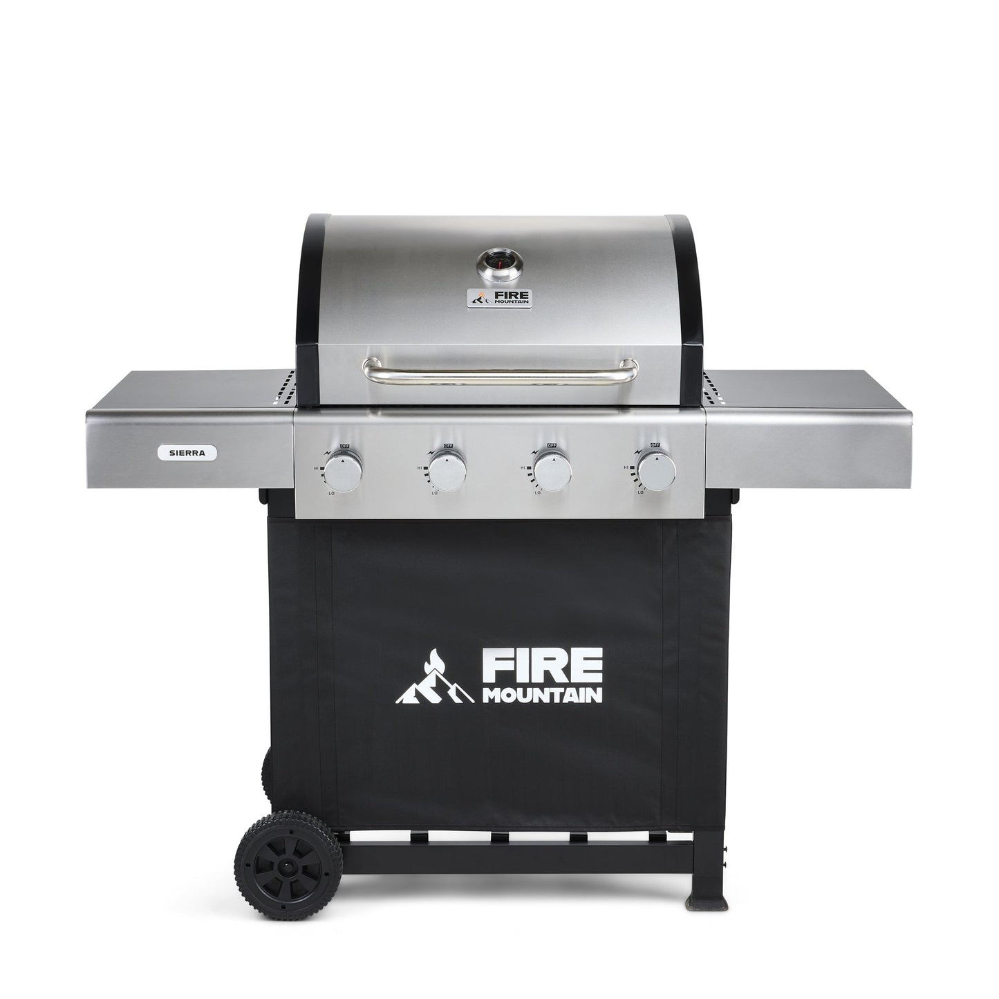 Fire Mountain Sierra 4 Burner Stainless Steel Gas BBQ