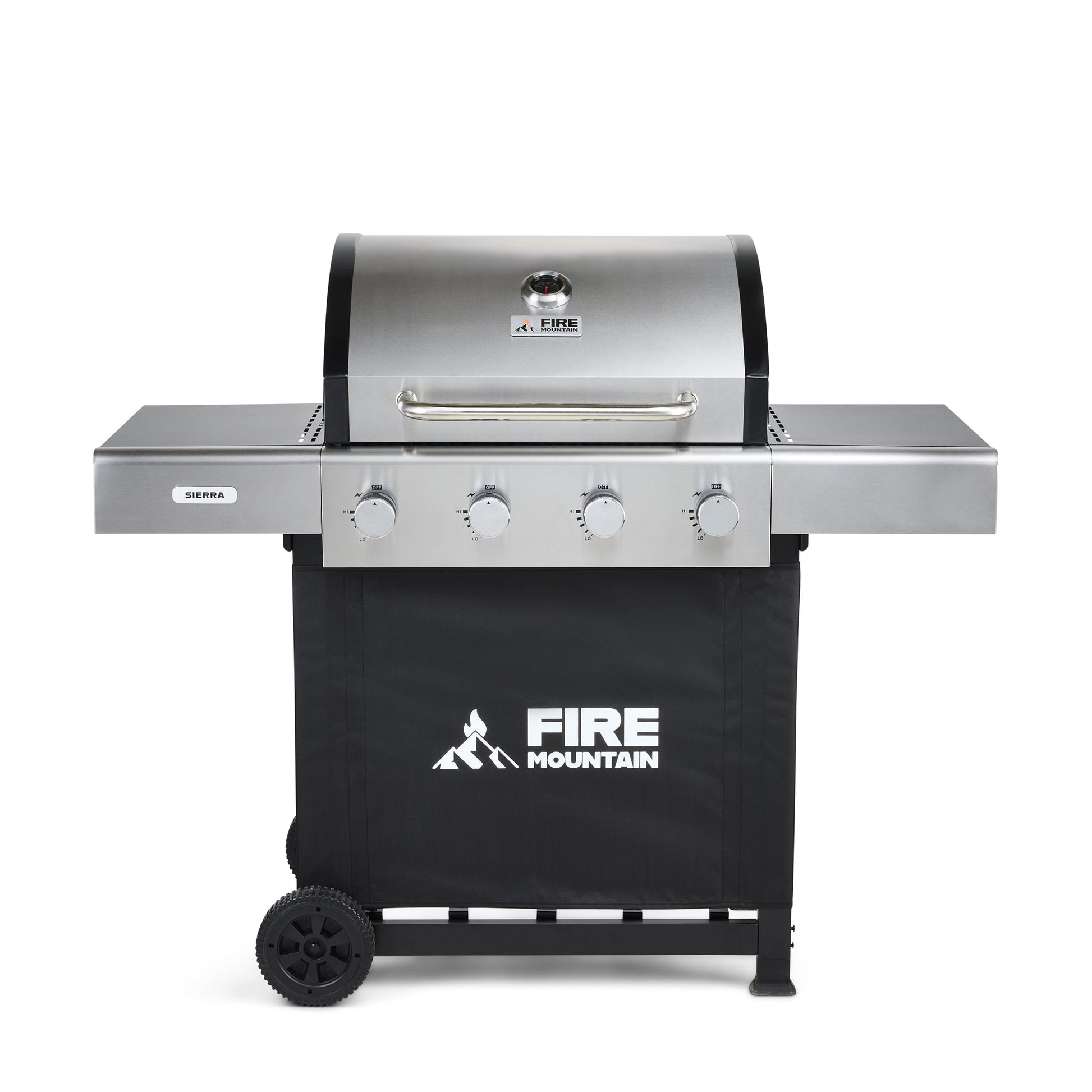 Fire Mountain Sierra 4 Burner Stainless Steel Gas BBQ