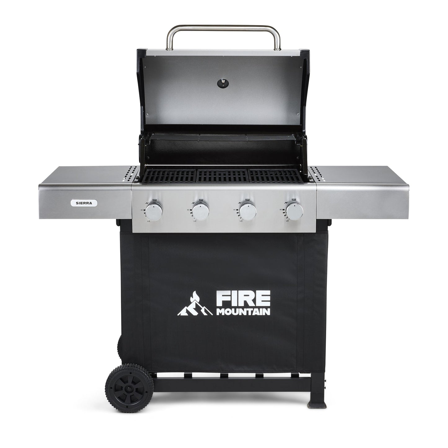 Fire Mountain Sierra 4 Burner Stainless Steel Gas BBQ