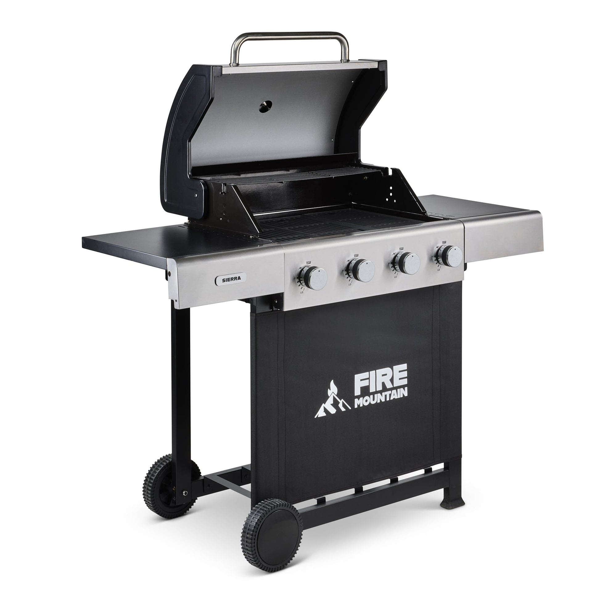 Fire Mountain Sierra 4 Burner Stainless Steel Gas BBQ