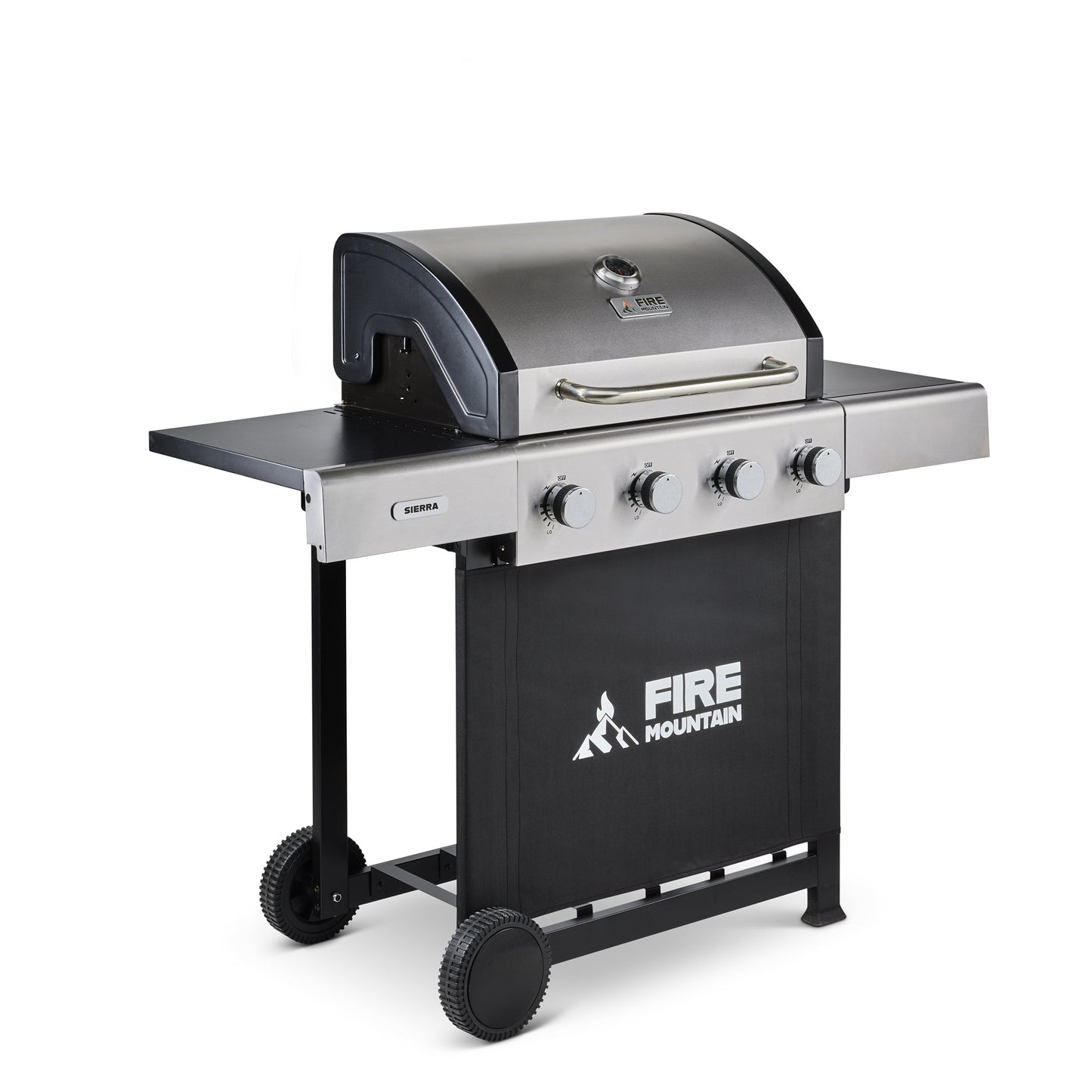 Fire Mountain Sierra 4 Burner Stainless Steel Gas BBQ