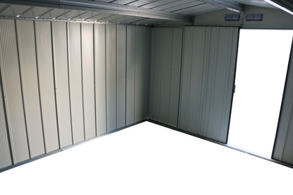 Duramax ECO 3.12 x 3.54 m Metal Shed - Green