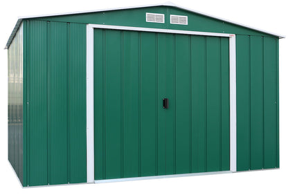 Duramax ECO 3.12 x 2.34 m Metal Shed - Green