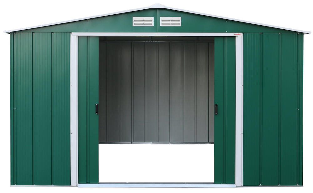 Duramax ECO 3.12 x 2.34 m Metal Shed - Green