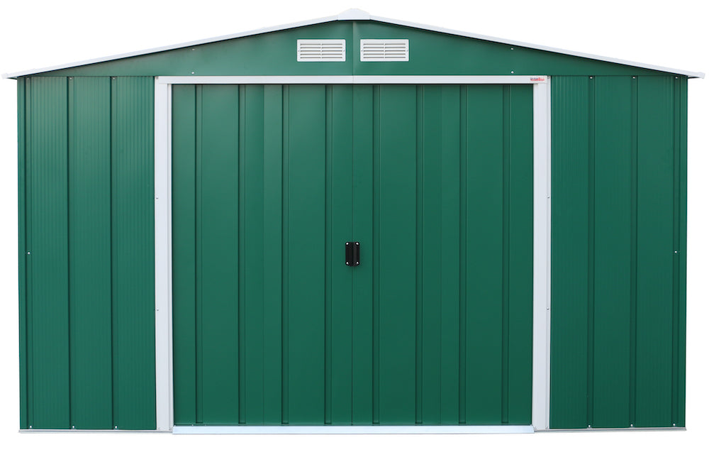 Duramax ECO 3.12 x 2.34 m Metal Shed - Green
