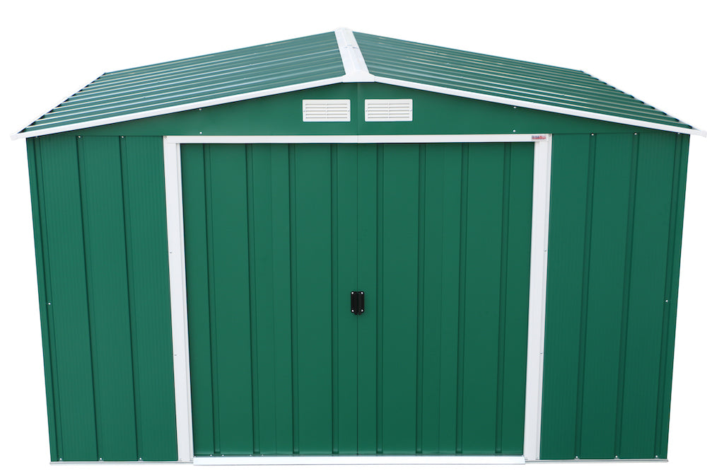Duramax ECO 3.12 x 2.34 m Metal Shed - Green