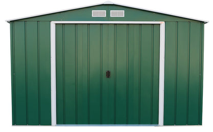Duramax ECO 3.12 x 3.54 m Metal Shed - Green