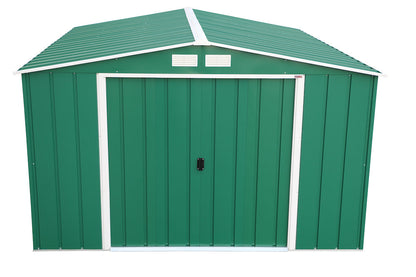 Duramax ECO 3.12 x 3.54 m Metal Shed - Green
