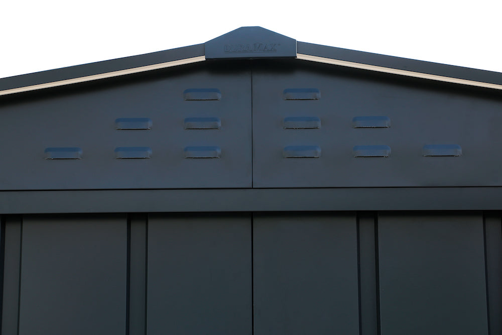 Duramax TOP 2.52 x 1.74 m Metal Shed - Anthracite
