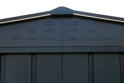 Duramax TOP 2.52 x 1.74 m Metal Shed - Anthracite