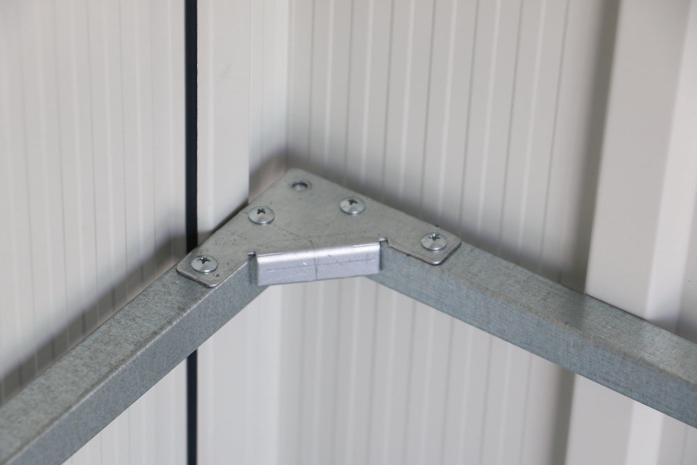 Duramax TOP 2.52 x 1.74 m Metal Shed - Anthracite