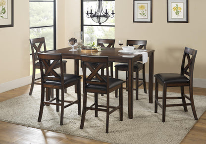 Monterey Counter Height 7-Pieces Indoor Dining Set