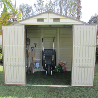 Duramax StoreAll 2.40 x 1.61 m Plastic Shed