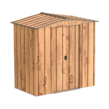Duramax TOP 1.92 x 1.13 m Metal Shed - Woodgrain