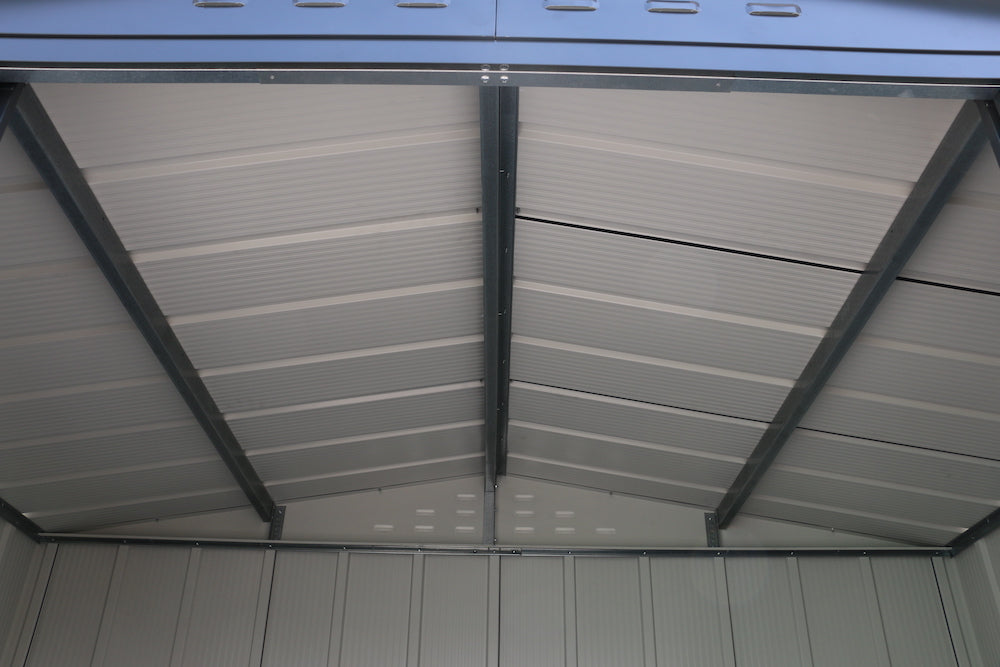 Duramax TOP 2.52 x 1.74 m Metal Shed - Anthracite