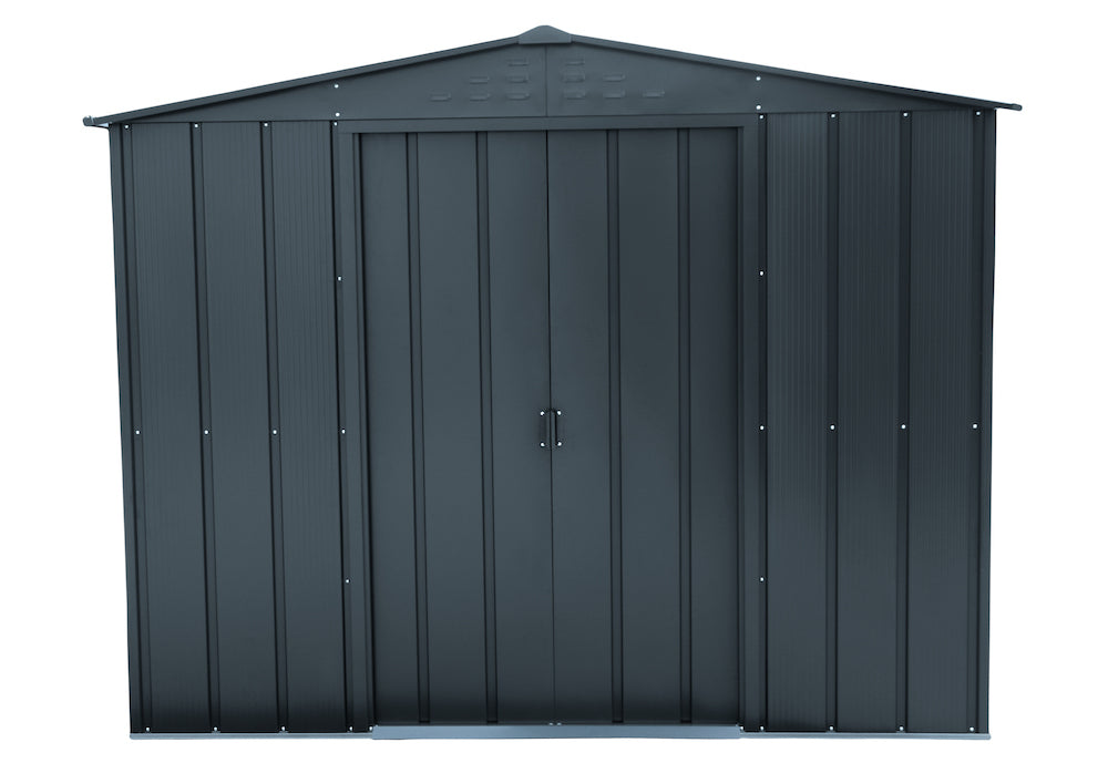 Duramax TOP 2.52 x 1.74 m Metal Shed - Anthracite