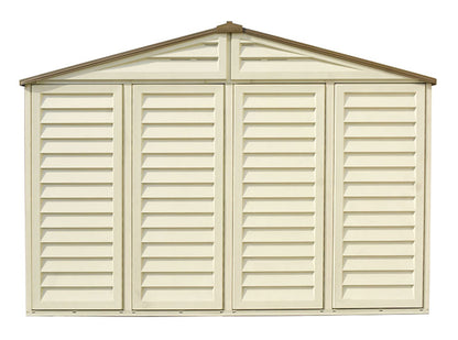 Duramax WoodBridge Plus 3.19 x 3.19 m Plastic Shed