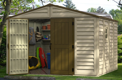Duramax WoodBridge Plus 3.19 x 3.19 m Plastic Shed