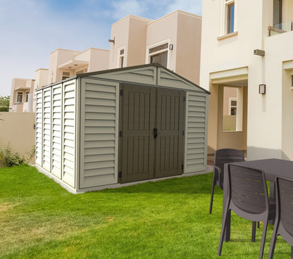 Duramax WoodBridge Plus 3.19 x 3.19 m Plastic Shed