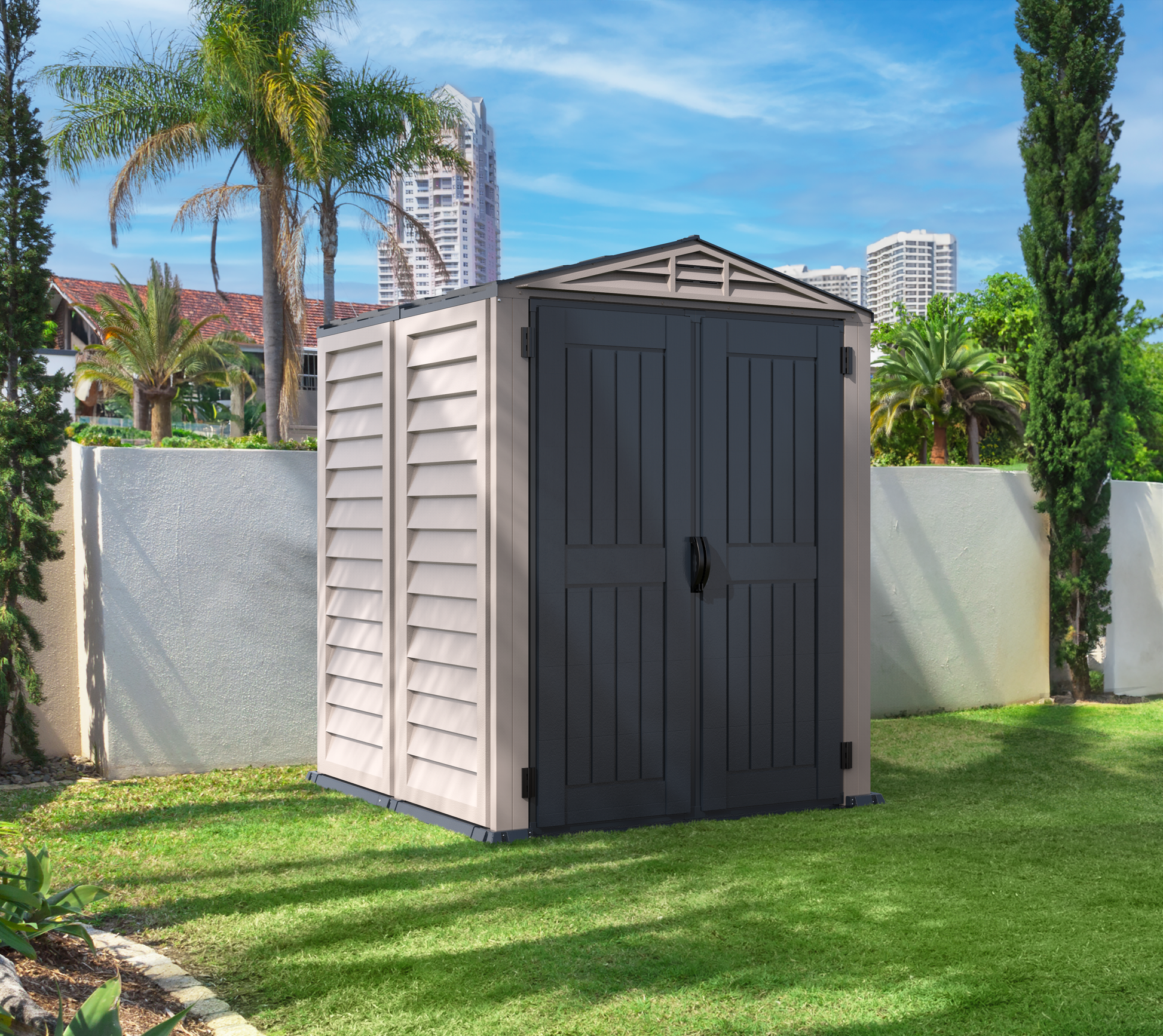 Duramax YardMate PLUS 1.71 x 1.71 m Plastic Shed